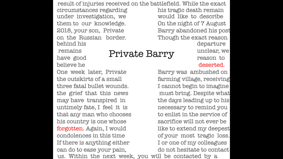 Private Barry