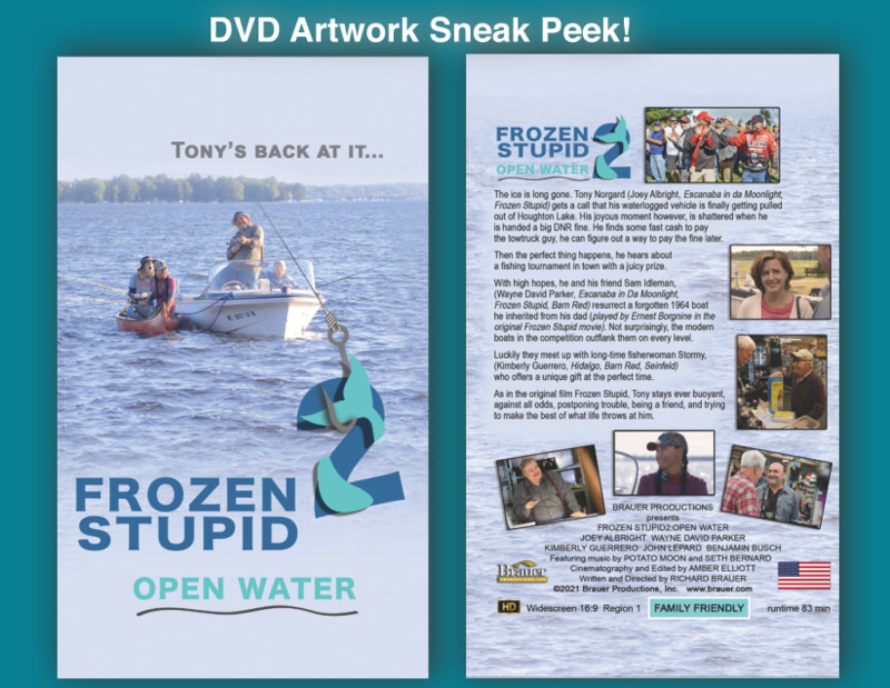 DVD Art: Frozen Stupid 2: Open Water